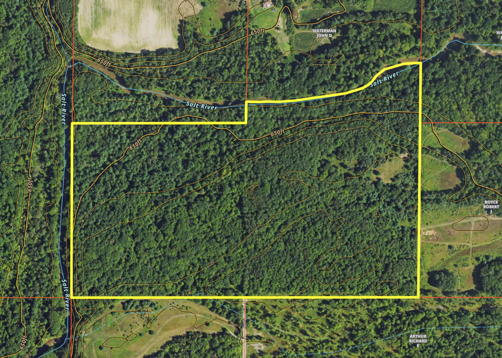 property aerial photo