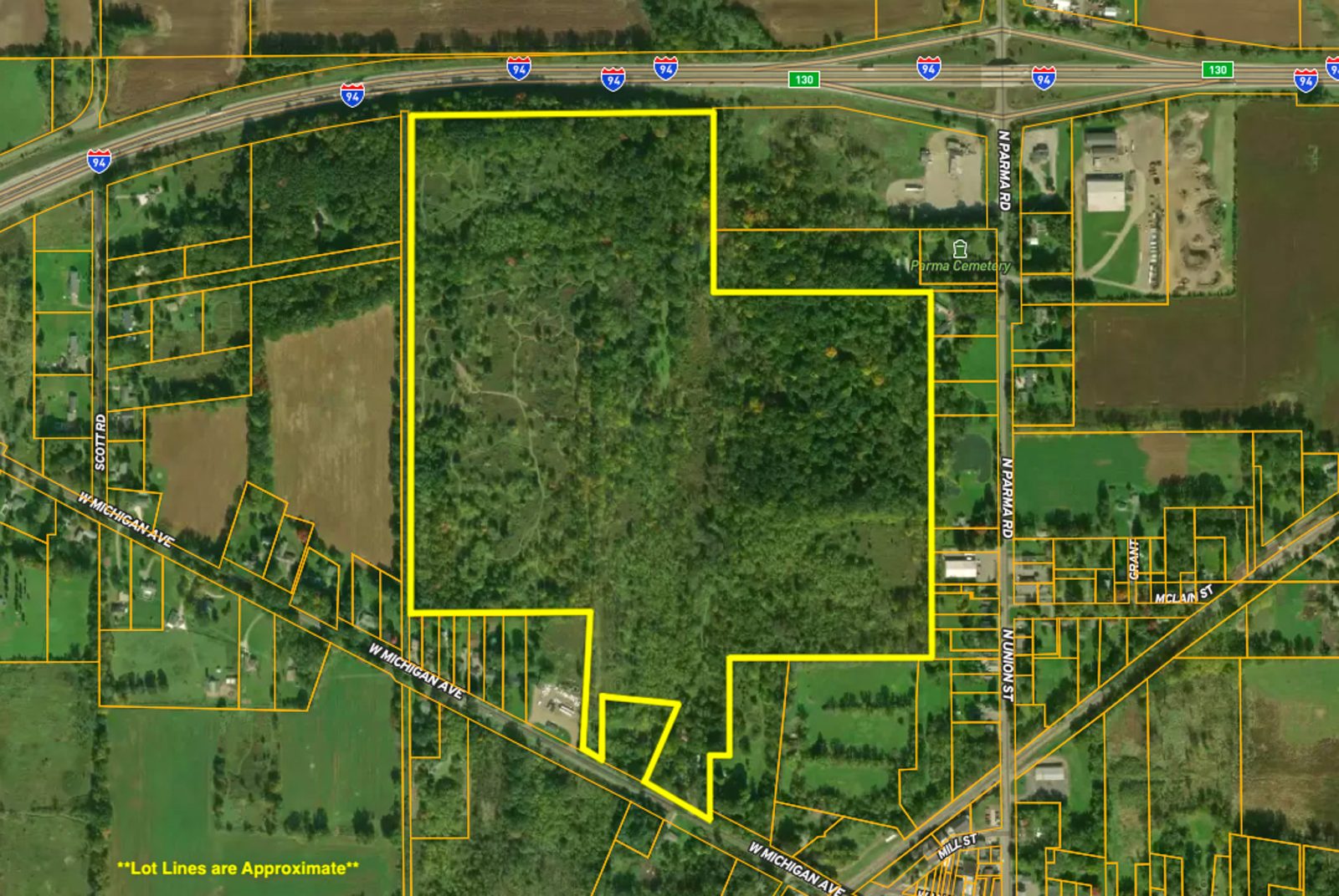 property aerial photo