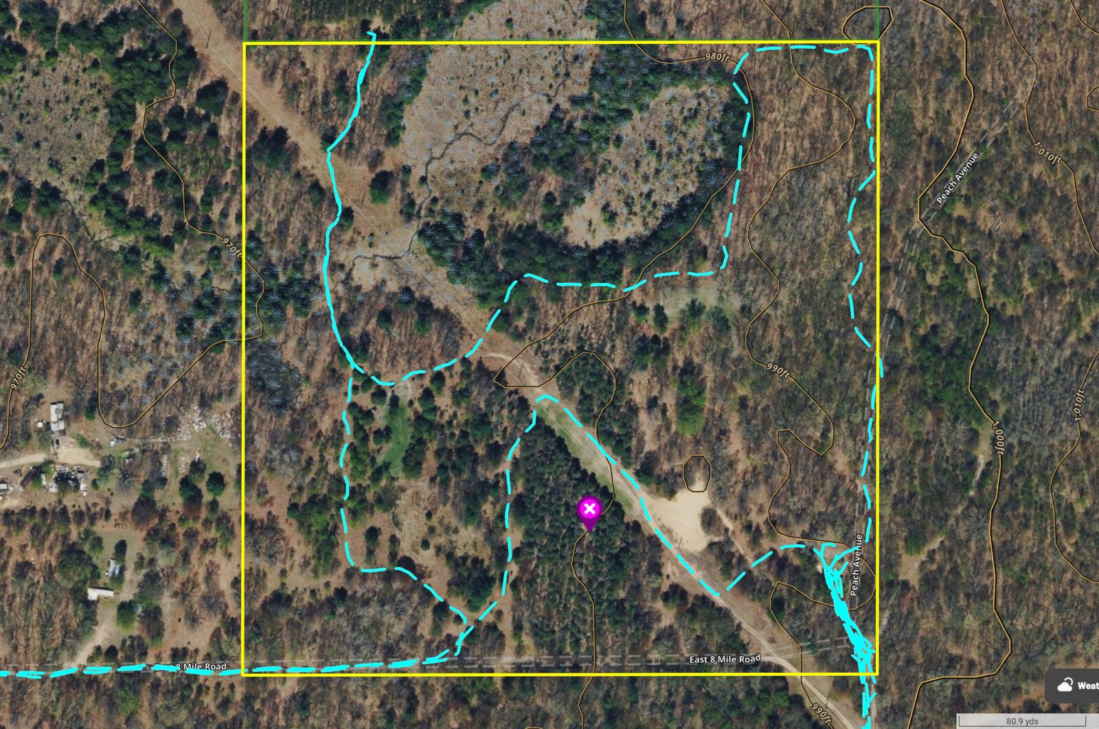 property aerial photo
