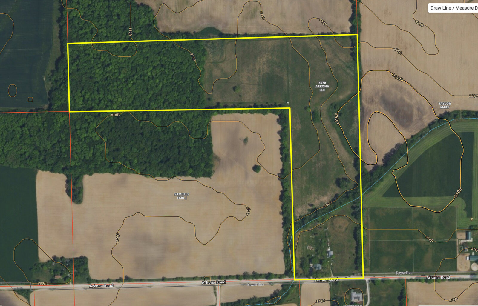 property aerial photo
